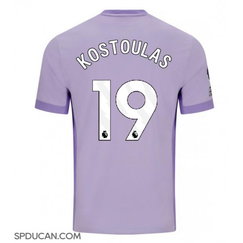 Muški Nogometni Dres Brighton Charalampos Kostoulas #19 Gostujuci 2025-26 Kratak Rukav